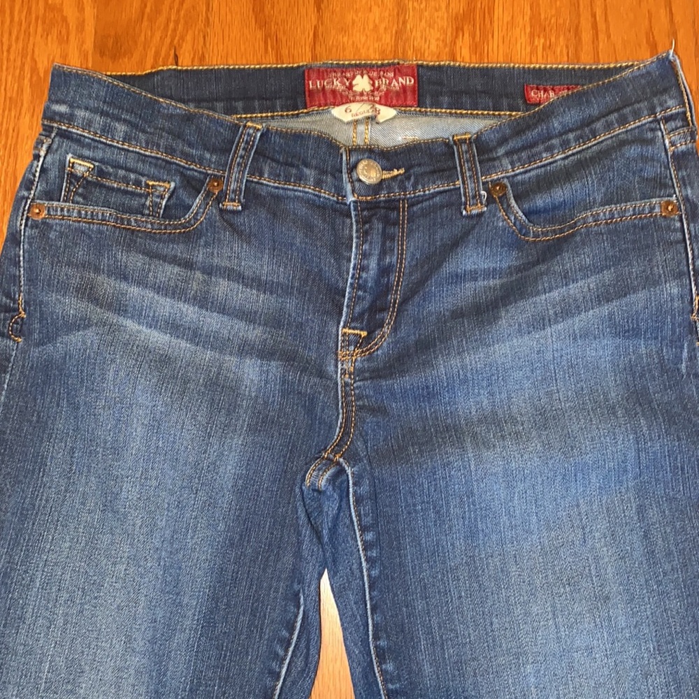 Lucky Brand Charlie Baby Boot Jeans. Size 6/28 Regular - Picture 4 of 15